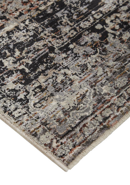 Feizy Caprio 3962F Blue Rust Rug