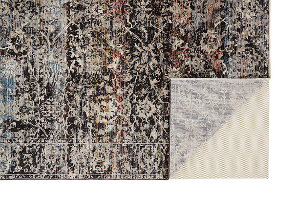 Feizy Caprio 3962F Blue Rust Rug