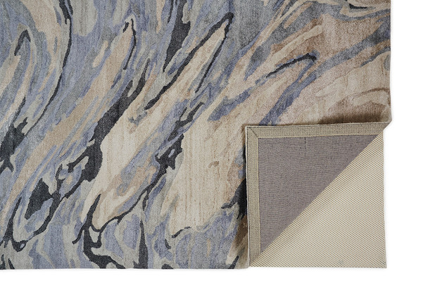 Feizy Dryden 8790F Blue Beige Rug