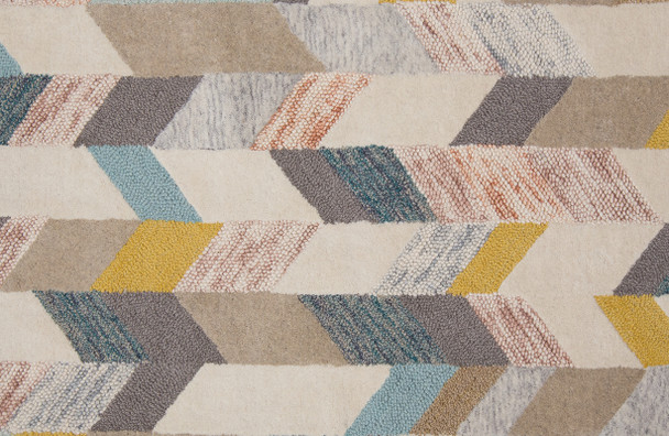 Feizy Arazad 8446F Blue Gold Rug