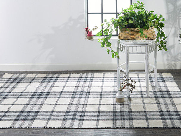 Feizy Crosby 0565F Ivory Blue Rug