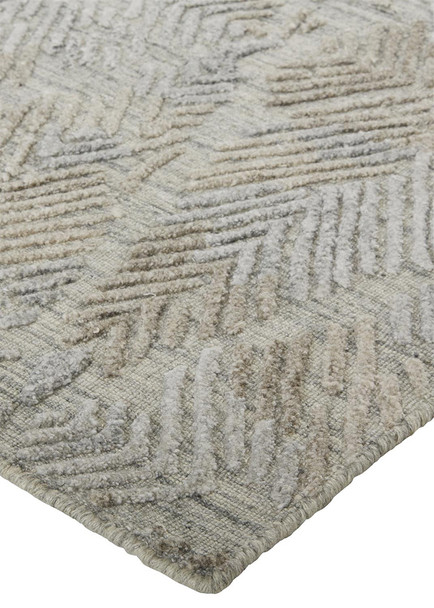 Feizy Elias 6718F Gray Taupe Rug