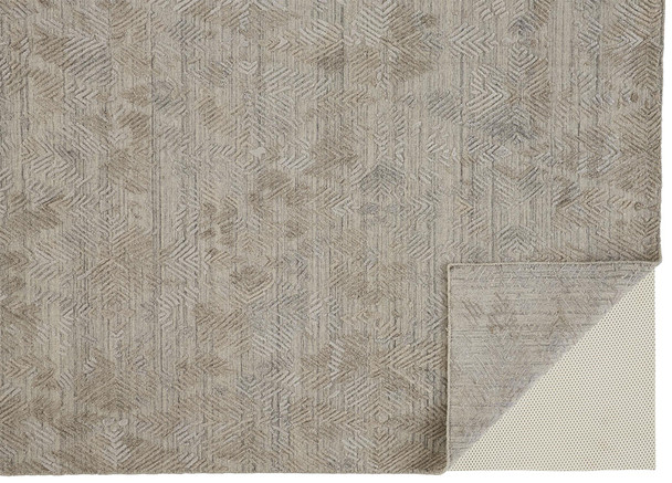 Feizy Elias 6718F Gray Taupe Rug