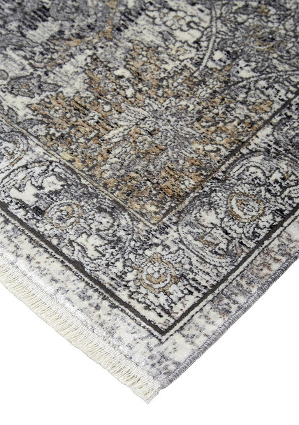 Feizy Sarrant 3965F Gray Rug