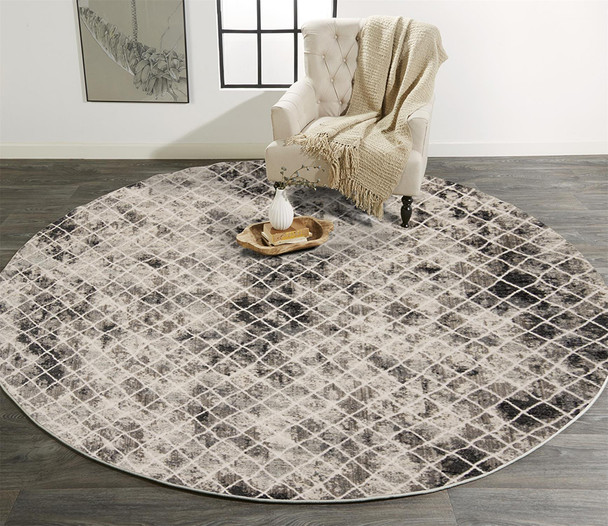 Feizy Kano 3873F Ivory Gray Rug
