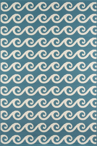 Momeni Baja BAJ14 Blue Rug
