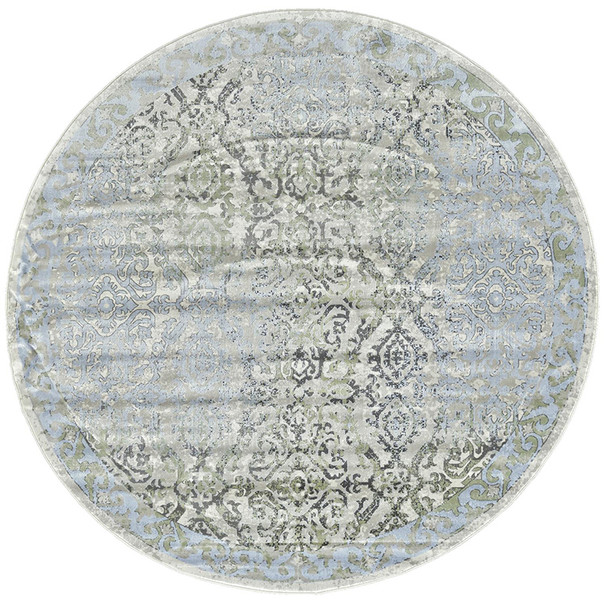 Feizy Katari 3374F Blue Green Rug