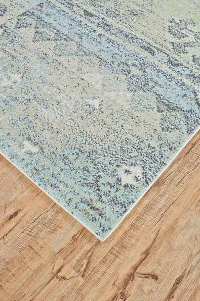 Feizy Katari 3376F Green Blue Rug
