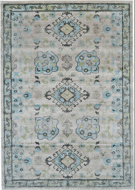 Feizy Katari 3378F Gray Blue Rug