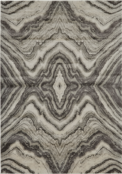 Feizy Katari 3381F Gray Ivory Rug