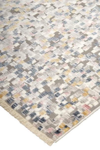 Feizy Kyra 3855F Ivory Blue Rug