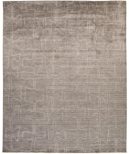 Feizy Lennox 8697F Gray Ivory Rug
