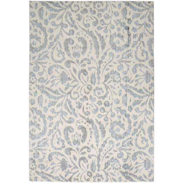 Feizy Milton 3473F Blue Ivory Rug