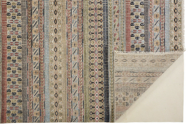 Feizy Payton 6498F Tan Blue Rug