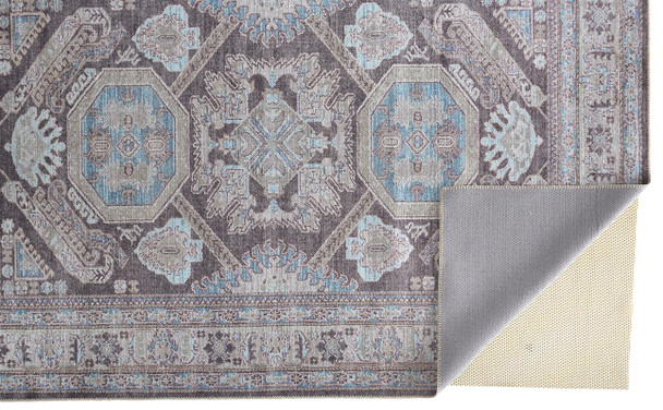 Feizy Percy 39AGF Gray Blue Rug