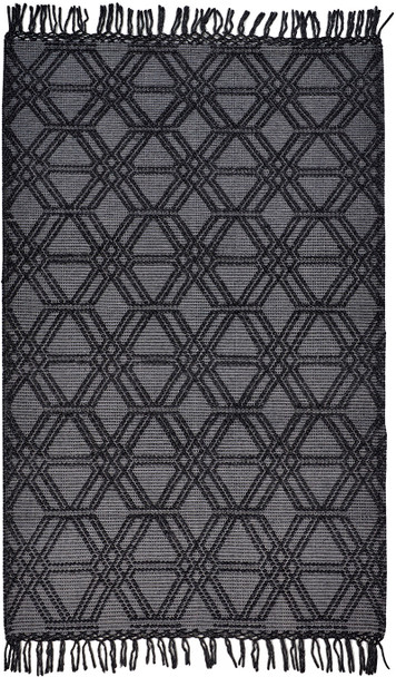 Feizy Phoenix 0807F Gray Black Rug