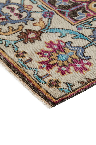 Feizy Piraj 6461F Blue Gold Rug