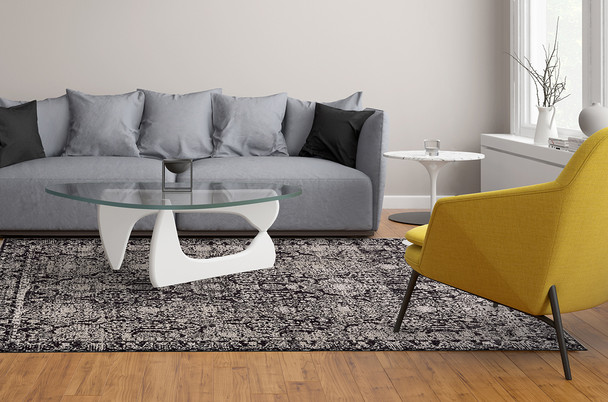 Feizy Prasad 3680F Gray Ivory Rug