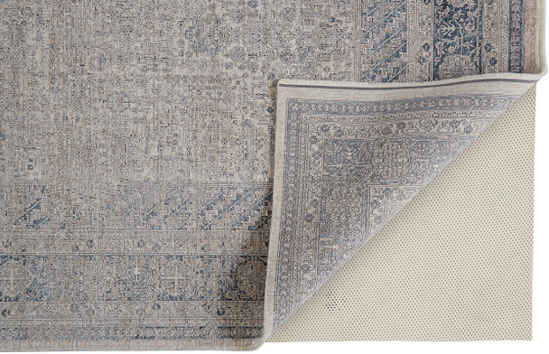Feizy Marquette 3775F Gray Blue Rug