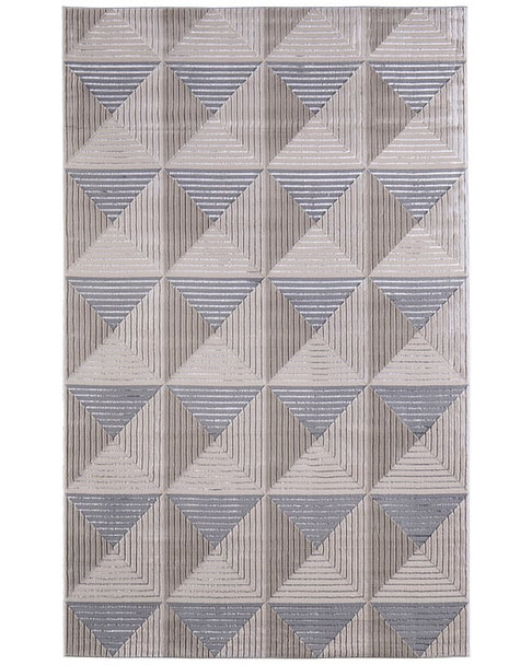 Feizy Micah 3044F Gray Silver Rug