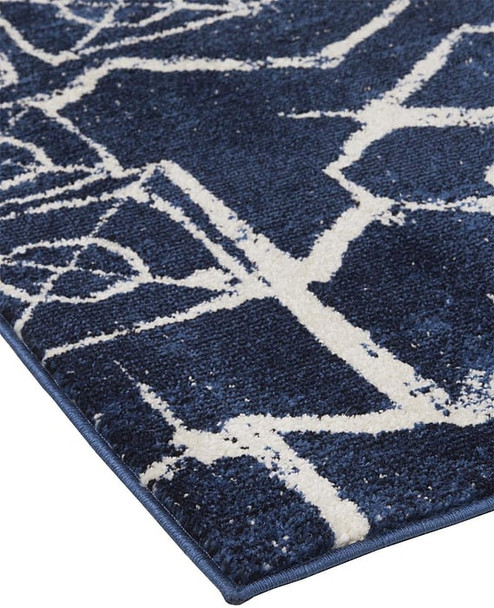 Feizy Remmy 3516F Blue Ivory Rug