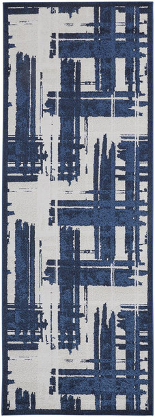 Feizy Remmy 3808F Ivory Blue Rug
