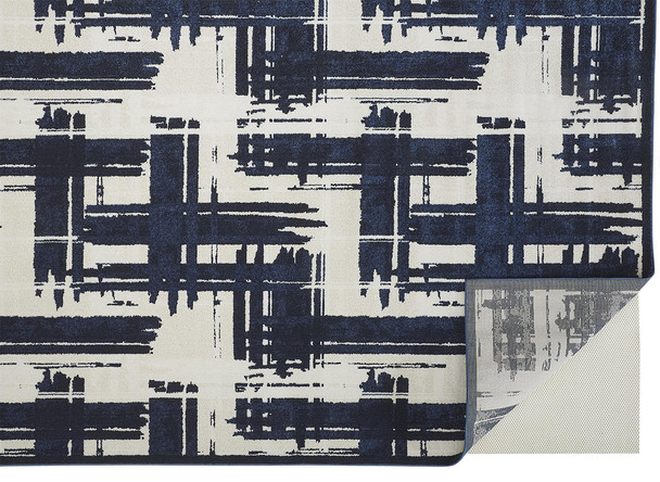 Feizy Remmy 3808F Ivory Blue Rug