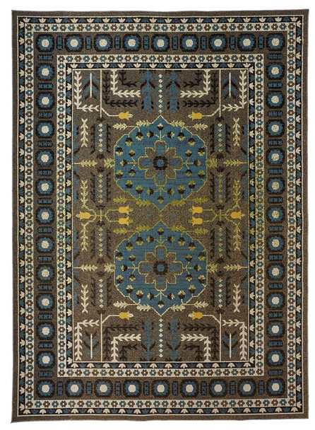 Feizy Foster 3754F Gray Blue Rug