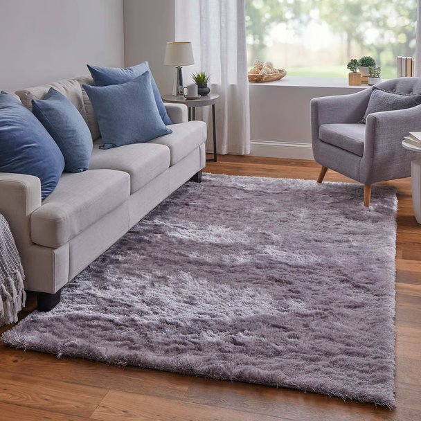 Feizy Indochine 4550F Purple Gray Rug