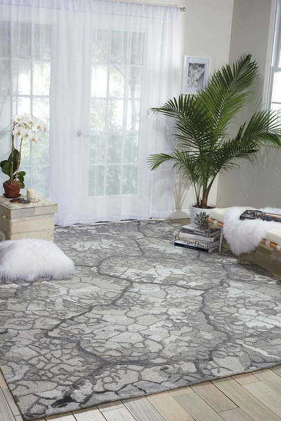 Nourison Divine DIV01 Charcoal Rug