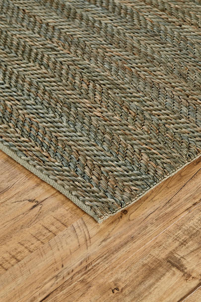 Feizy Kaelani 0770F Green Tan Rug