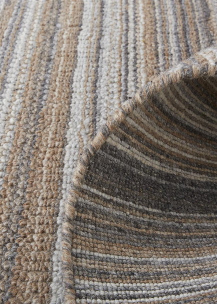 Feizy Keaton 8018F Brown Multi Rug