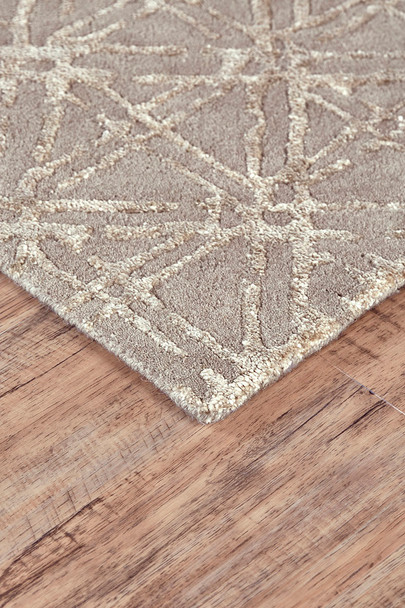 Feizy Manoa 8353F Tan Ivory Rug