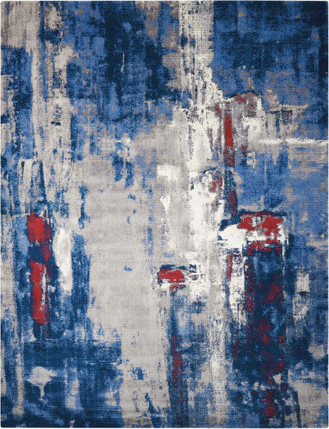 Nourison Twilight TWI20 Grey/Blue Rug