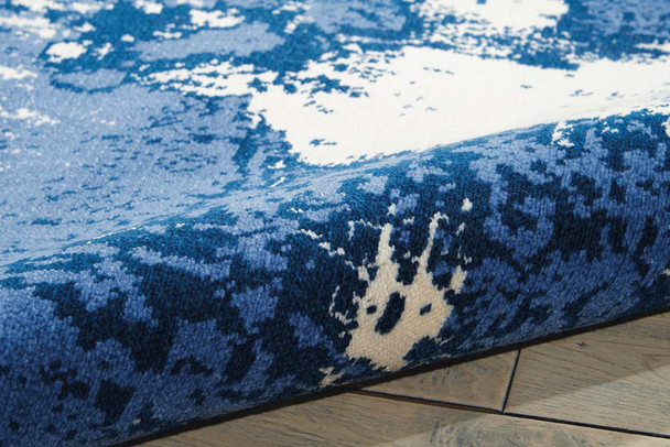 Nourison Twilight TWI24 Blue/Ivory Rug