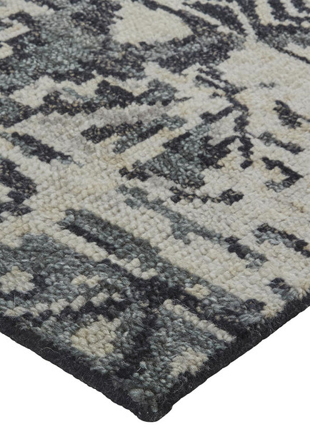 Feizy Palomar 6630F Gray Tan Rug