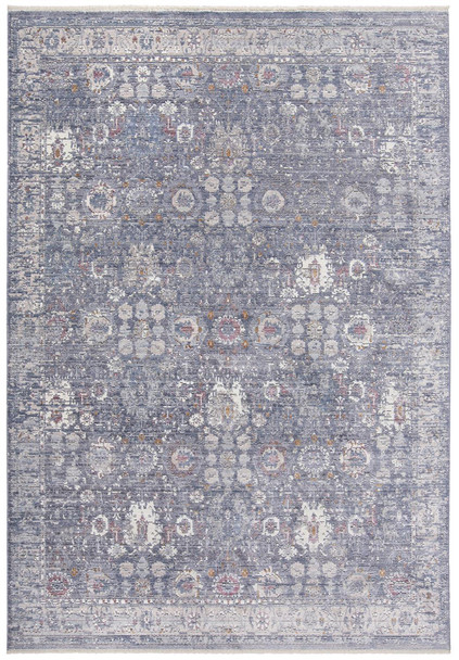 Feizy Cecily 3587F Blue Ivory Rug