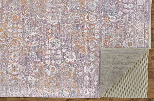 Feizy Cecily 3587F Purple Gold Rug