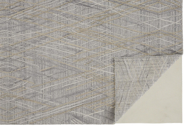 Feizy Elias 6589F Gray Taupe Rug