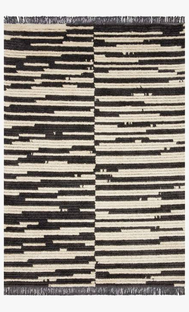 Chris Loves Julia x Loloi Alice ALI-03 Cream Charcoal Area Rug