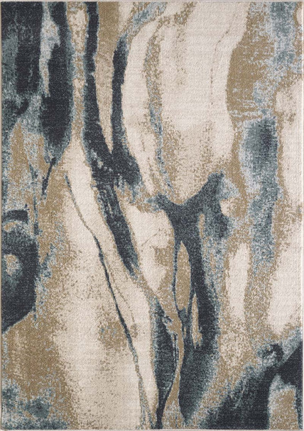 Kas Avalon 5618 Ivory Blue Wonder Rug
