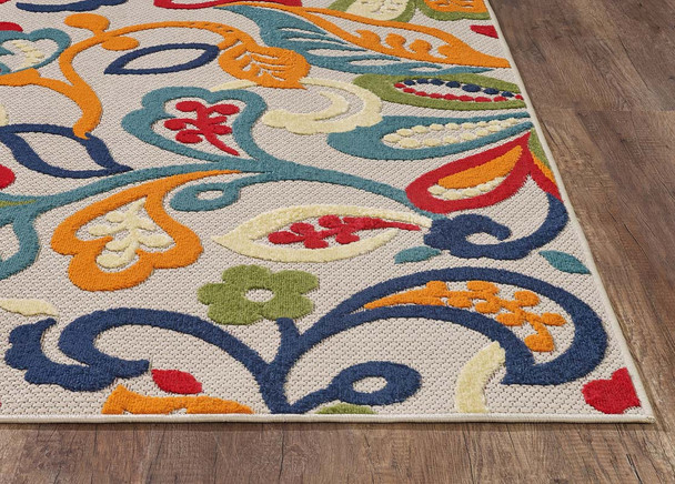 Kas Calla 6929 Ivory Multi Leila Rug