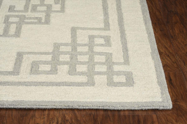 Kas Gramercy 1612 Ivory Grey Maysville Rug