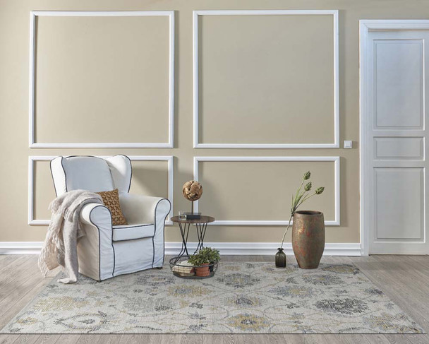 Kas Hudson 2461 Ivory Chandler Rug