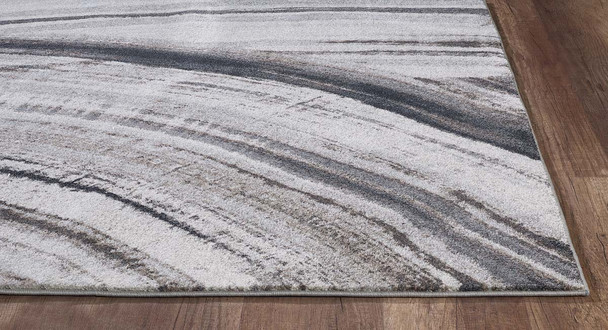 Kas Illusions 6218 Ivory Grey Elements Rug