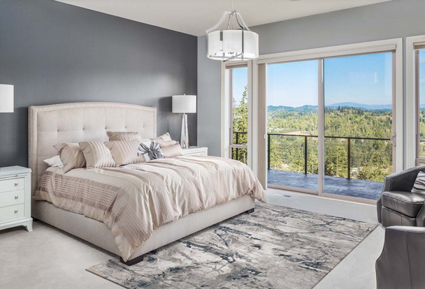 Kas Lara 7255 Grey Teal Whisper
