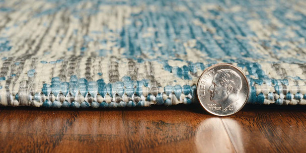 Kas Provo 5759 Teal Strokes Rug