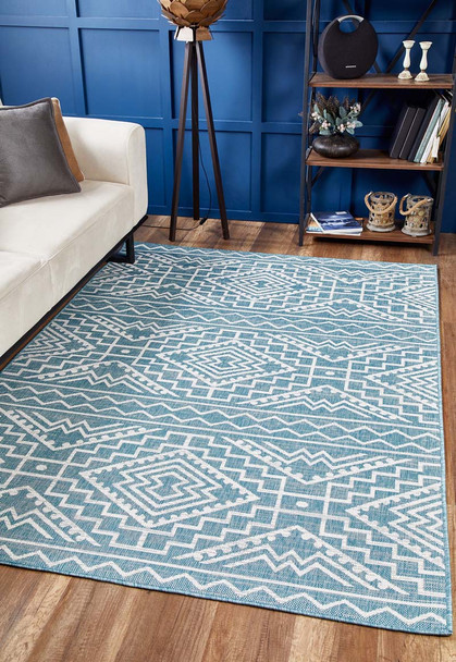 Kas Provo 5779 Aqua Quinn Rug
