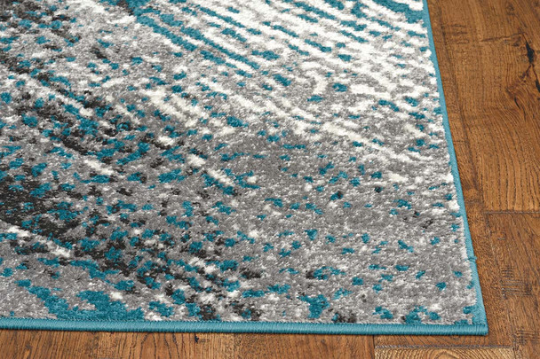 Kas Skyline 6438 Grey Blue Shades