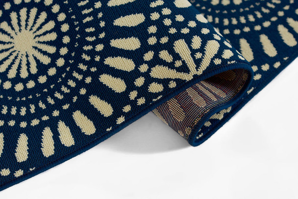 Momeni Baja BAJ39 Navy Rug